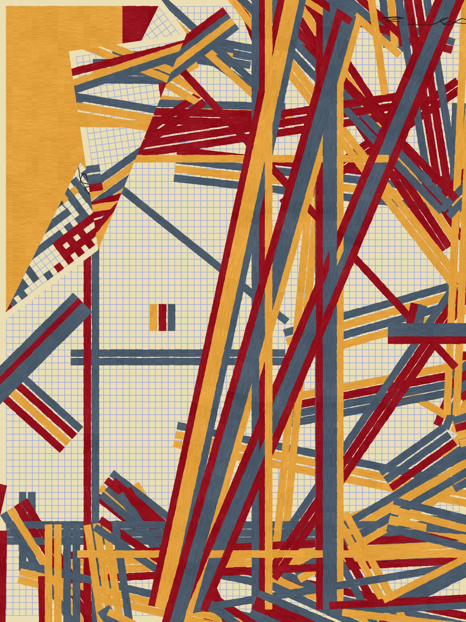 All Fold: Sketch #87 static NFT preview