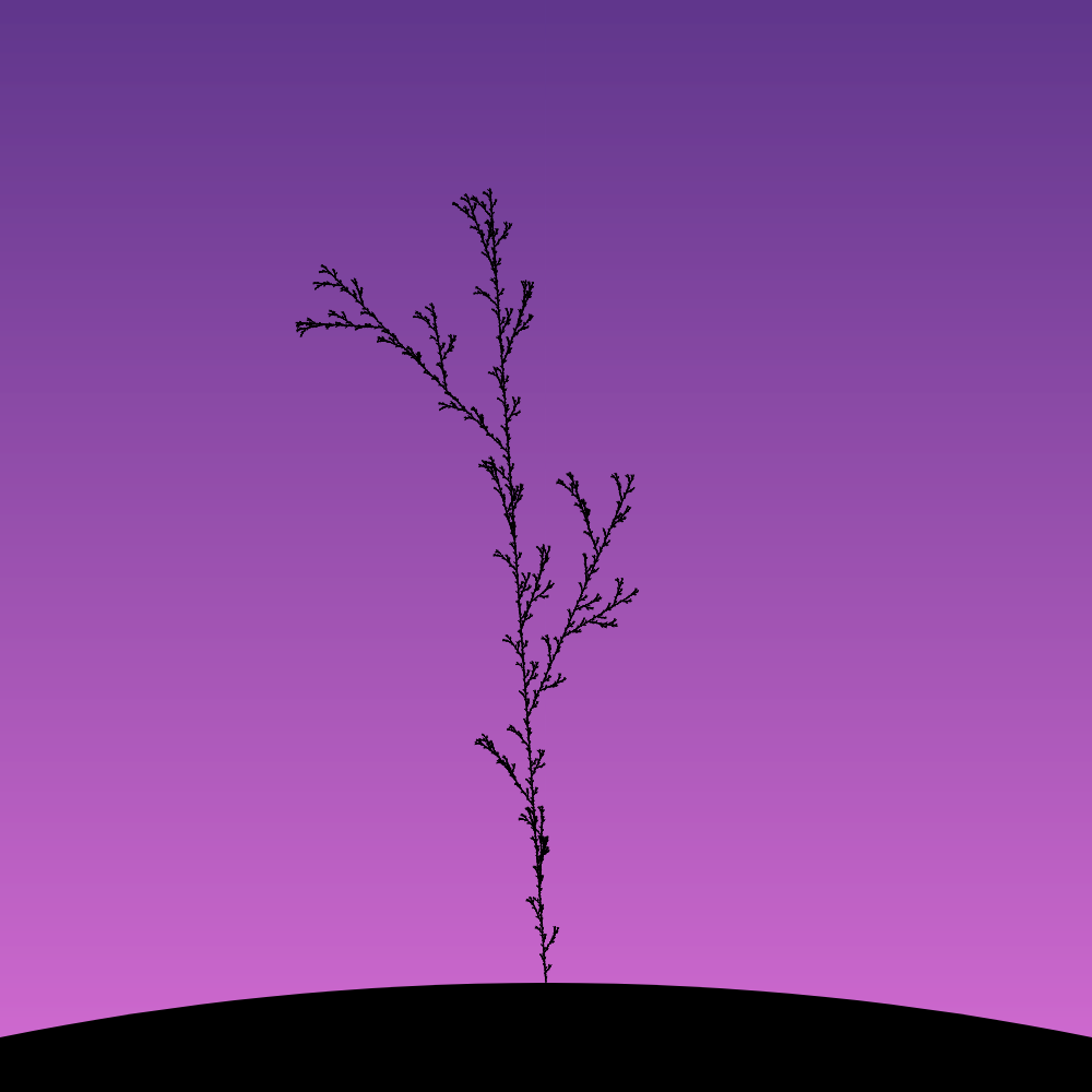 Fractal-Lsystem Tree #68 static token preview