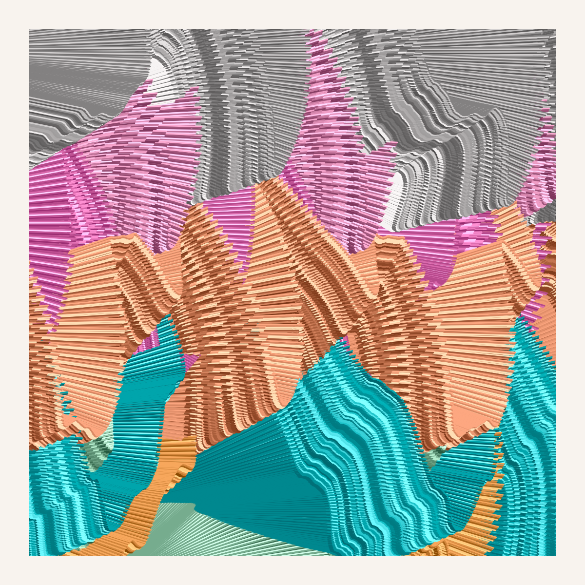 Colorama: Algorithmic Study #67 static NFT preview