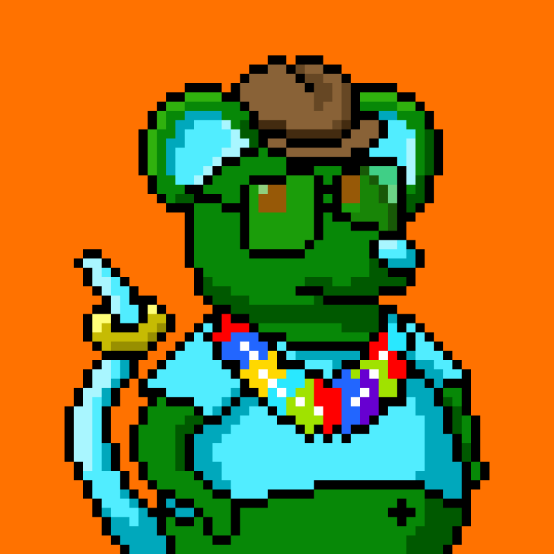 XTZ-Rat #252 static NFT preview