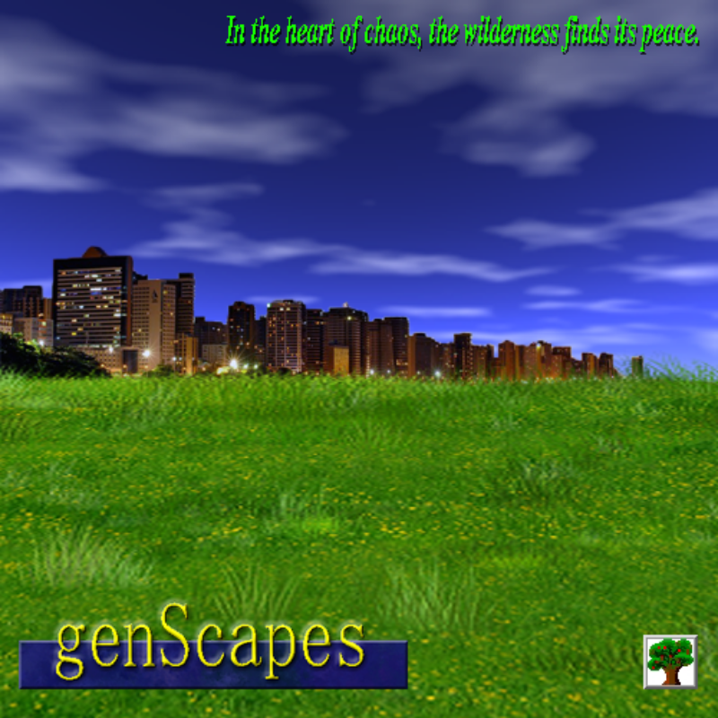 genScapes #128 static NFT preview