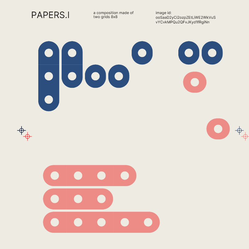 PAPERS.I #107 static NFT preview
