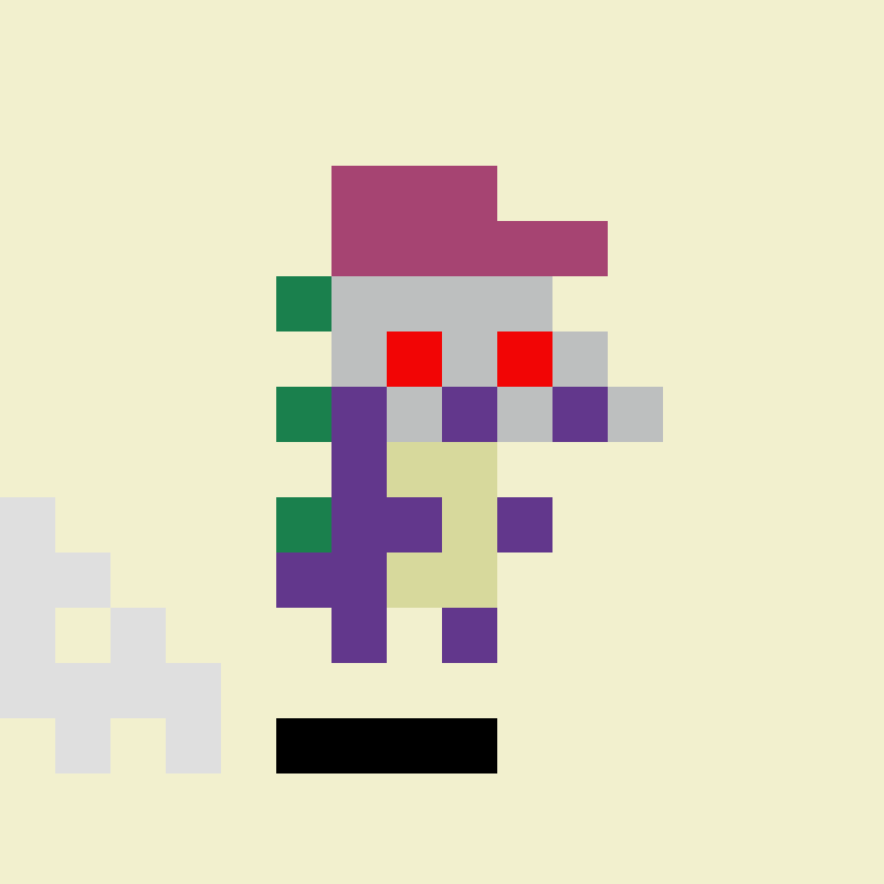 Coded Tiny Dinos #253 static token preview
