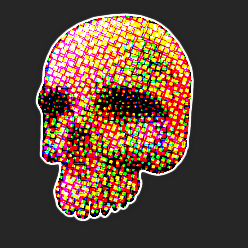 Acid Warning #12 static token preview