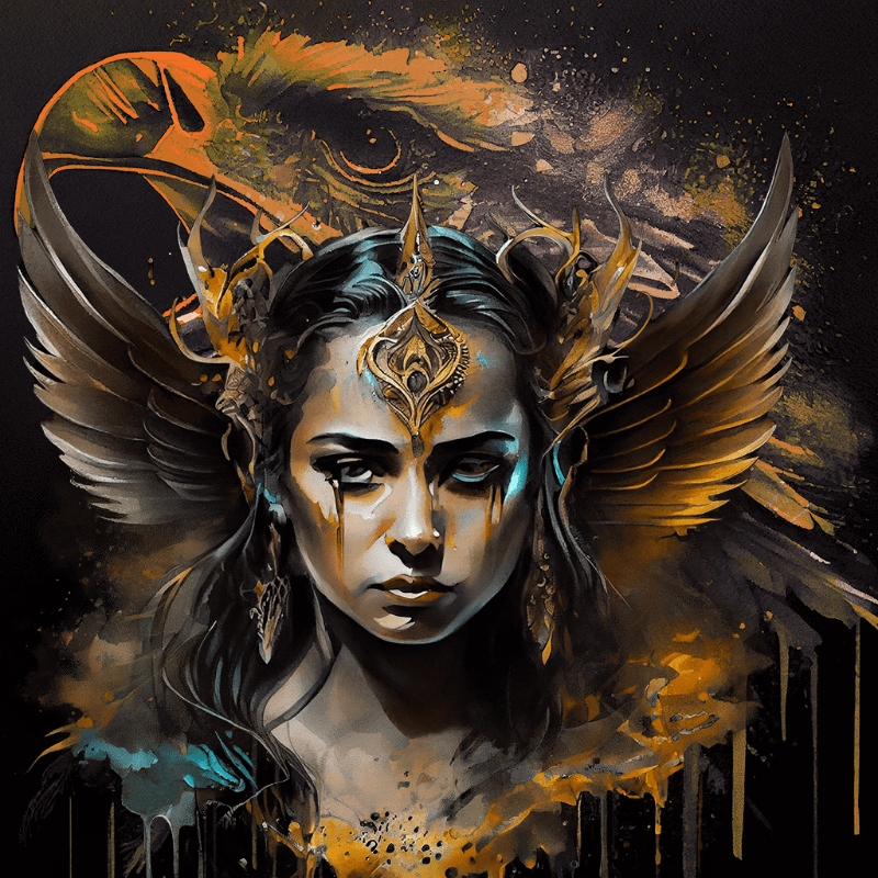 Hera and Eagle #8 static token preview