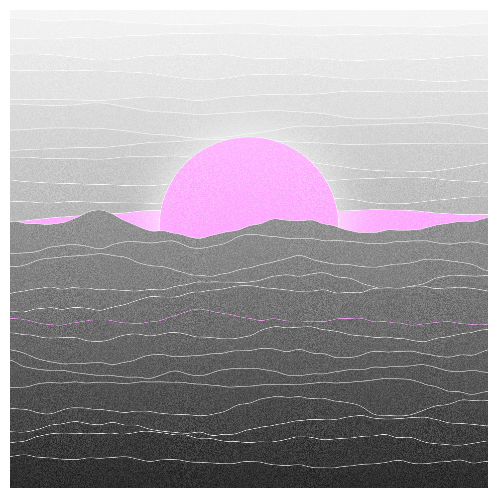 Sunset in Hashland #107 static token preview