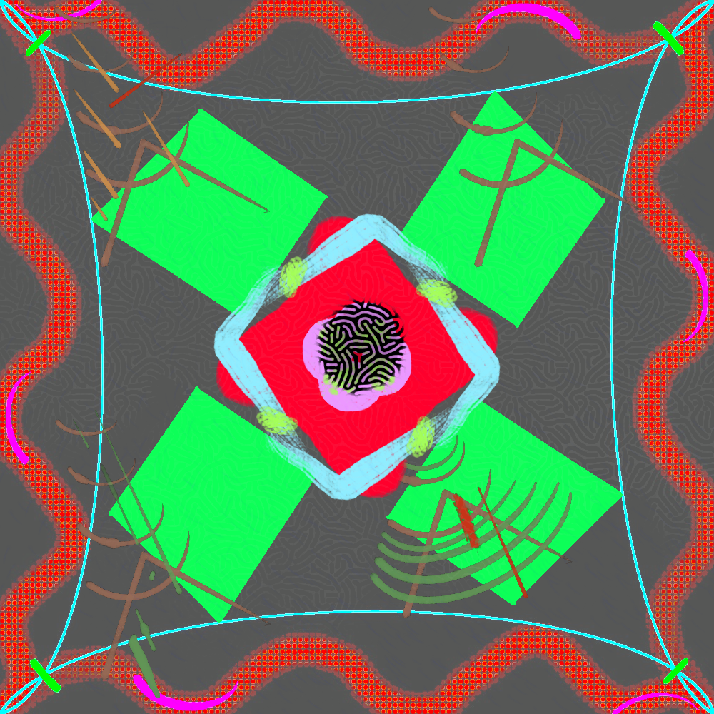 Acid Quilt #464 static NFT preview