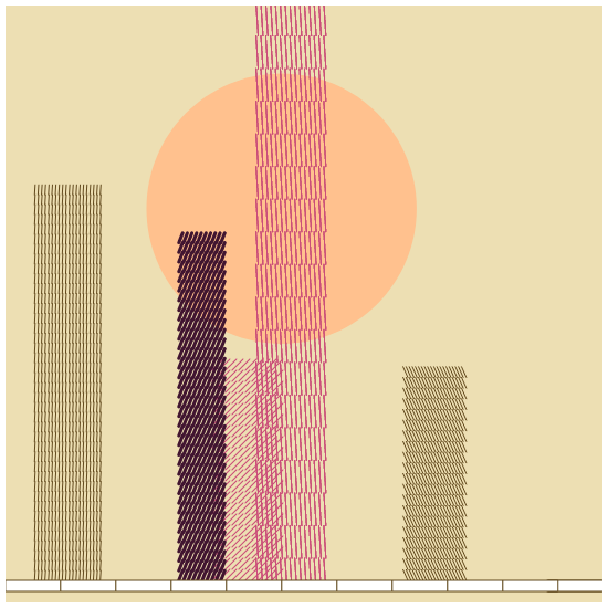 The city of abstractions #92 static token preview