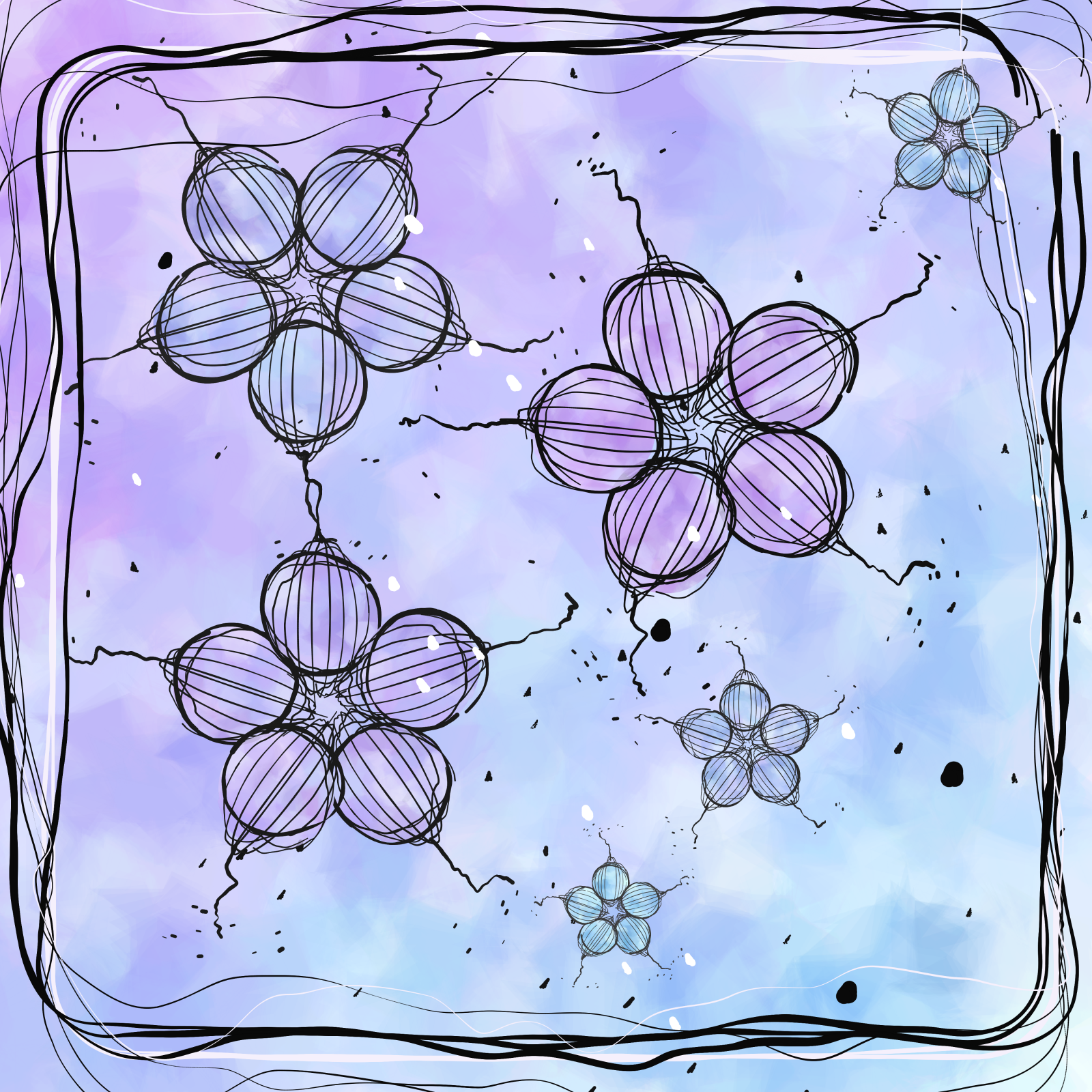 Five-Leaf-Flowers #38 static token preview