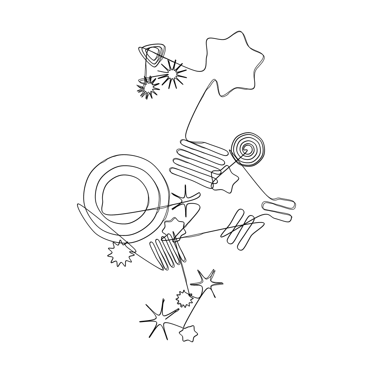 Astro Doodles #110 static token preview