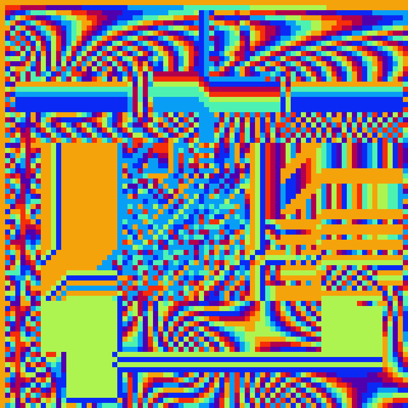 Mosaic #249 static NFT preview