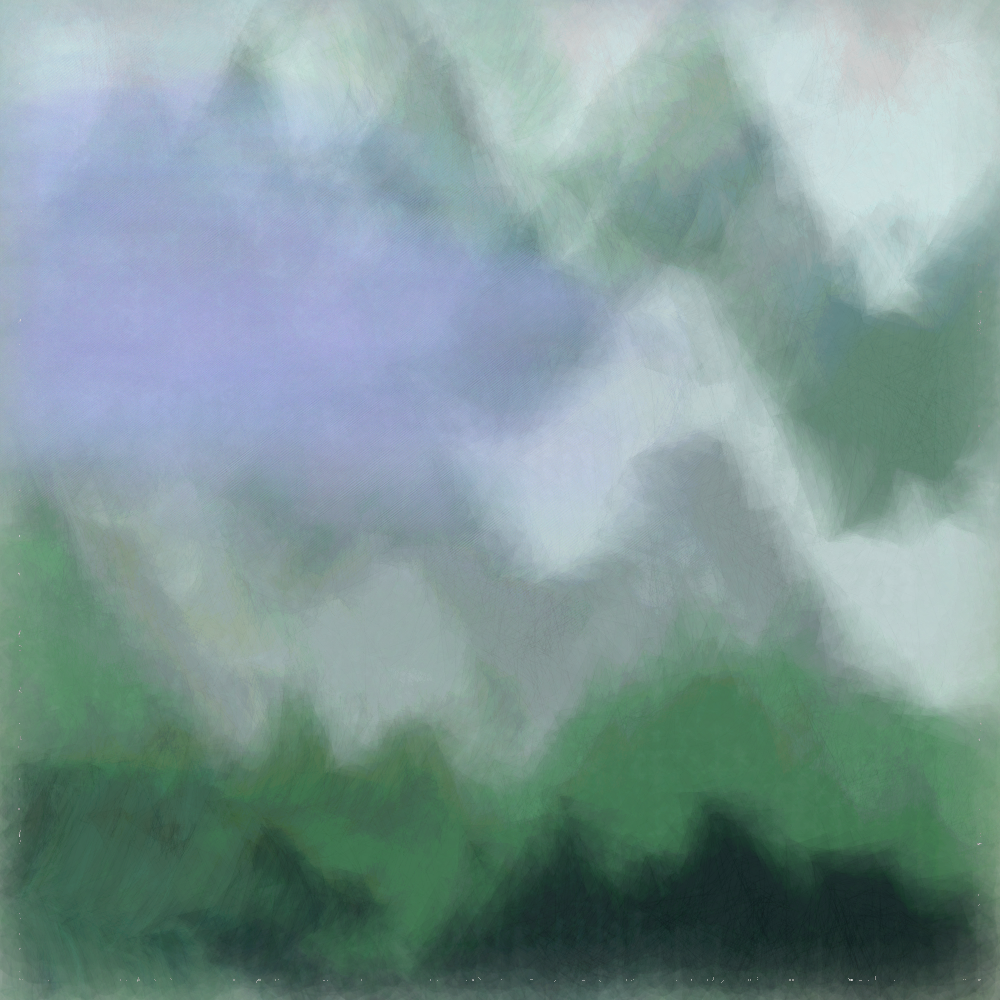 lsland Of Mountains #185 static NFT preview