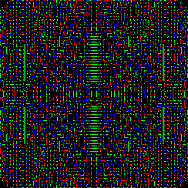 Cellular Canvas #130 static NFT preview