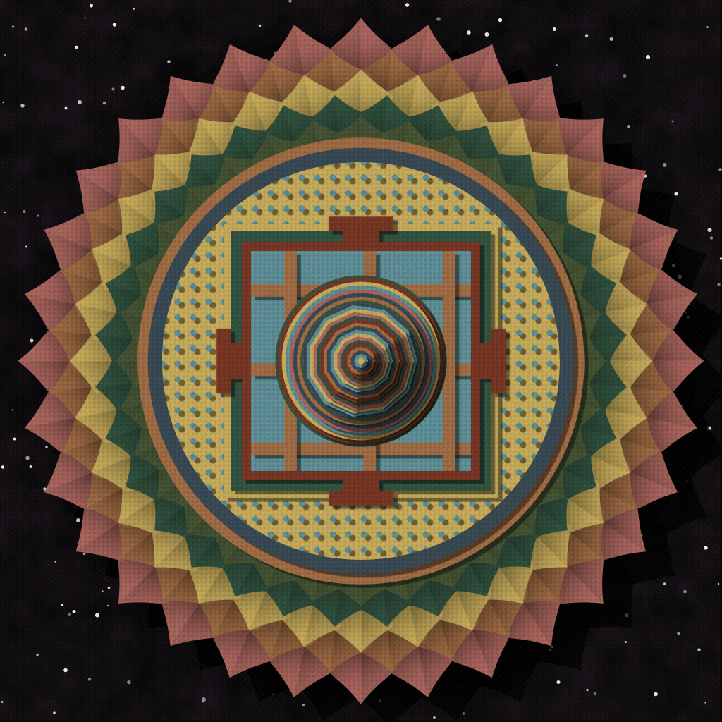 Paper Mandala #371 static token preview