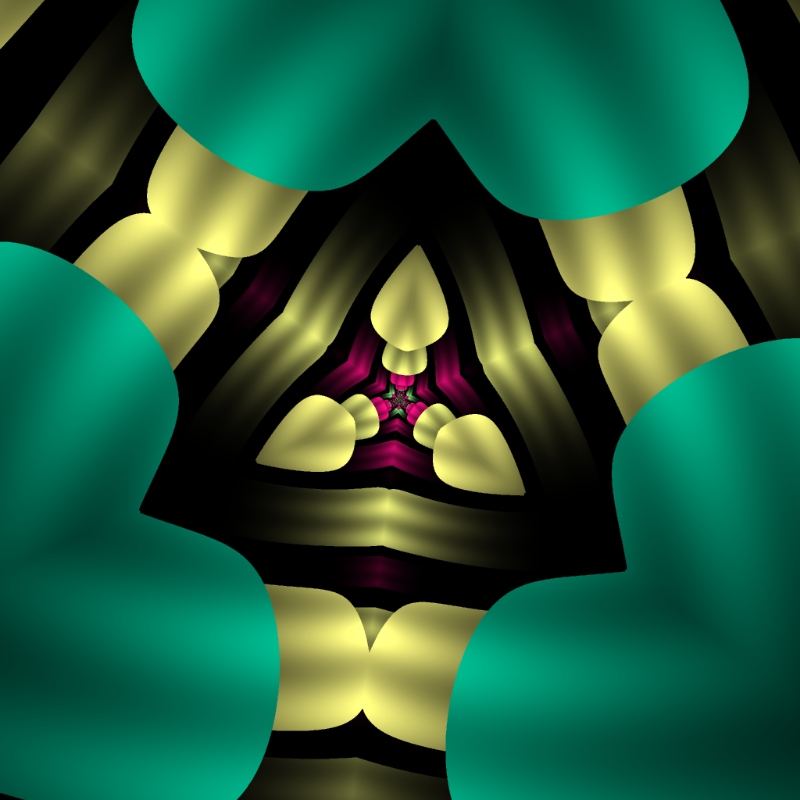 Fractal Flower #134 static NFT preview