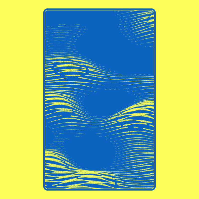 Topographic Playing Card #4 static token preview