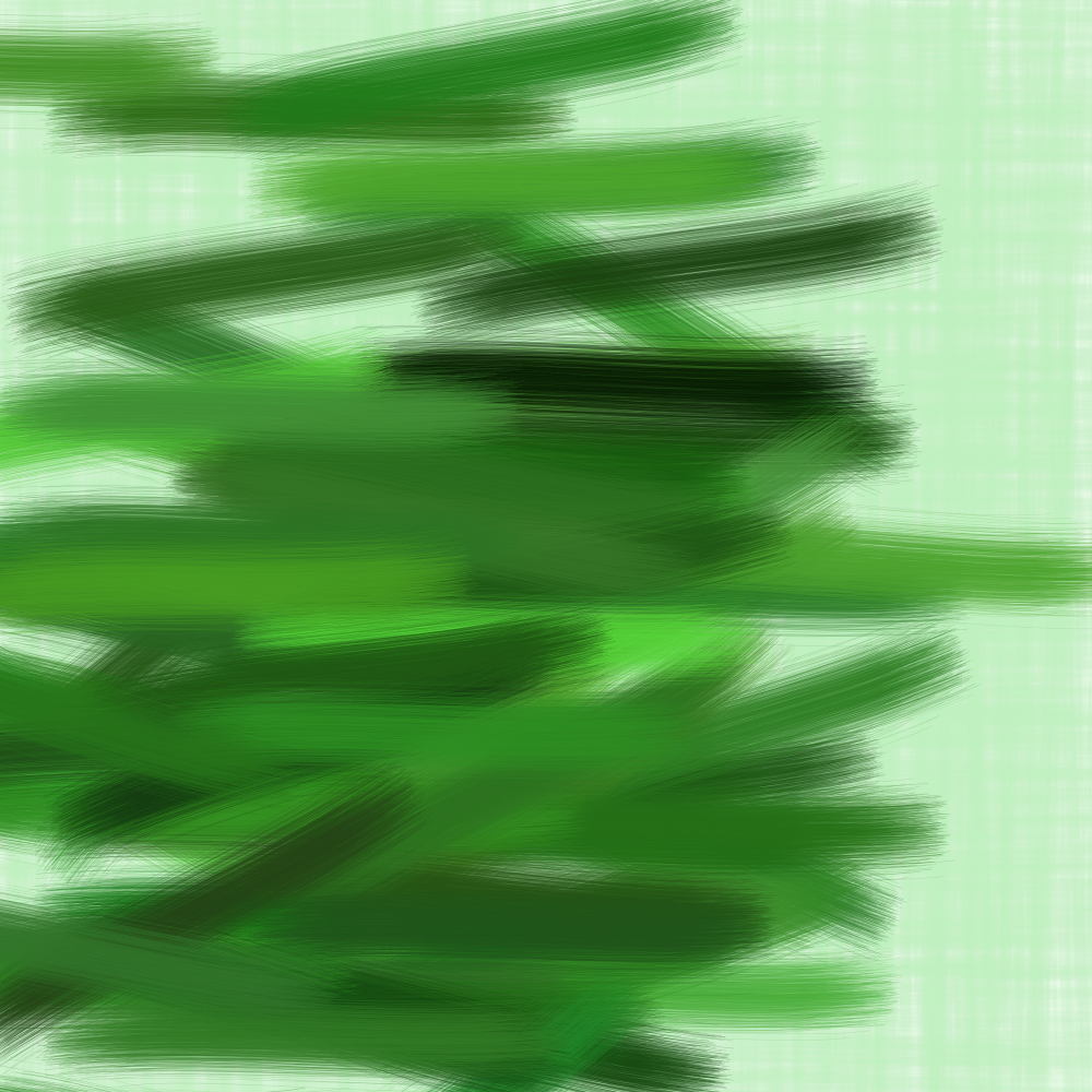 brushstroke #100 static NFT preview