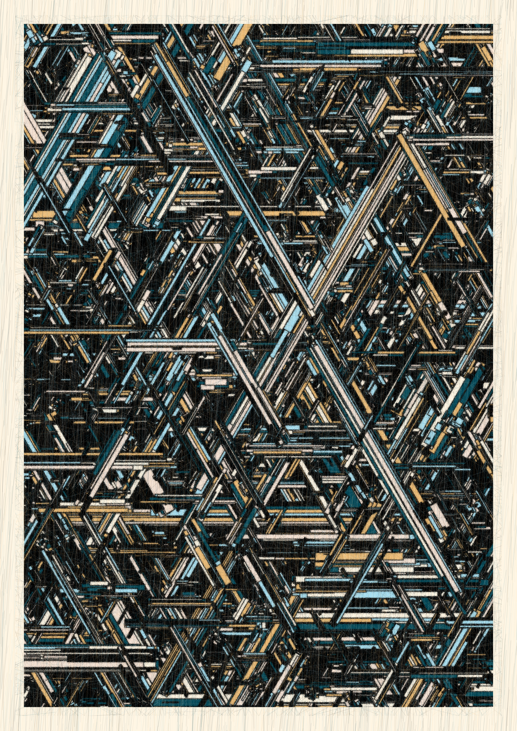 Rutilated #47 static NFT preview