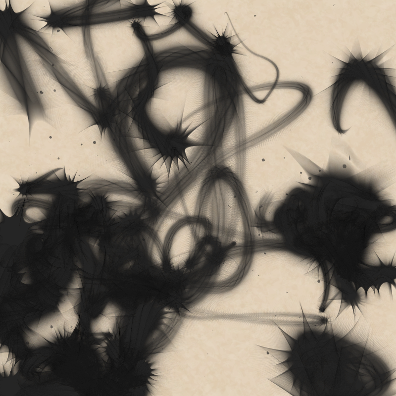 Abstract Calligraphy #28 static token preview