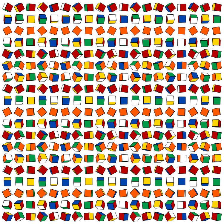 rubikVoxels #48 static token preview