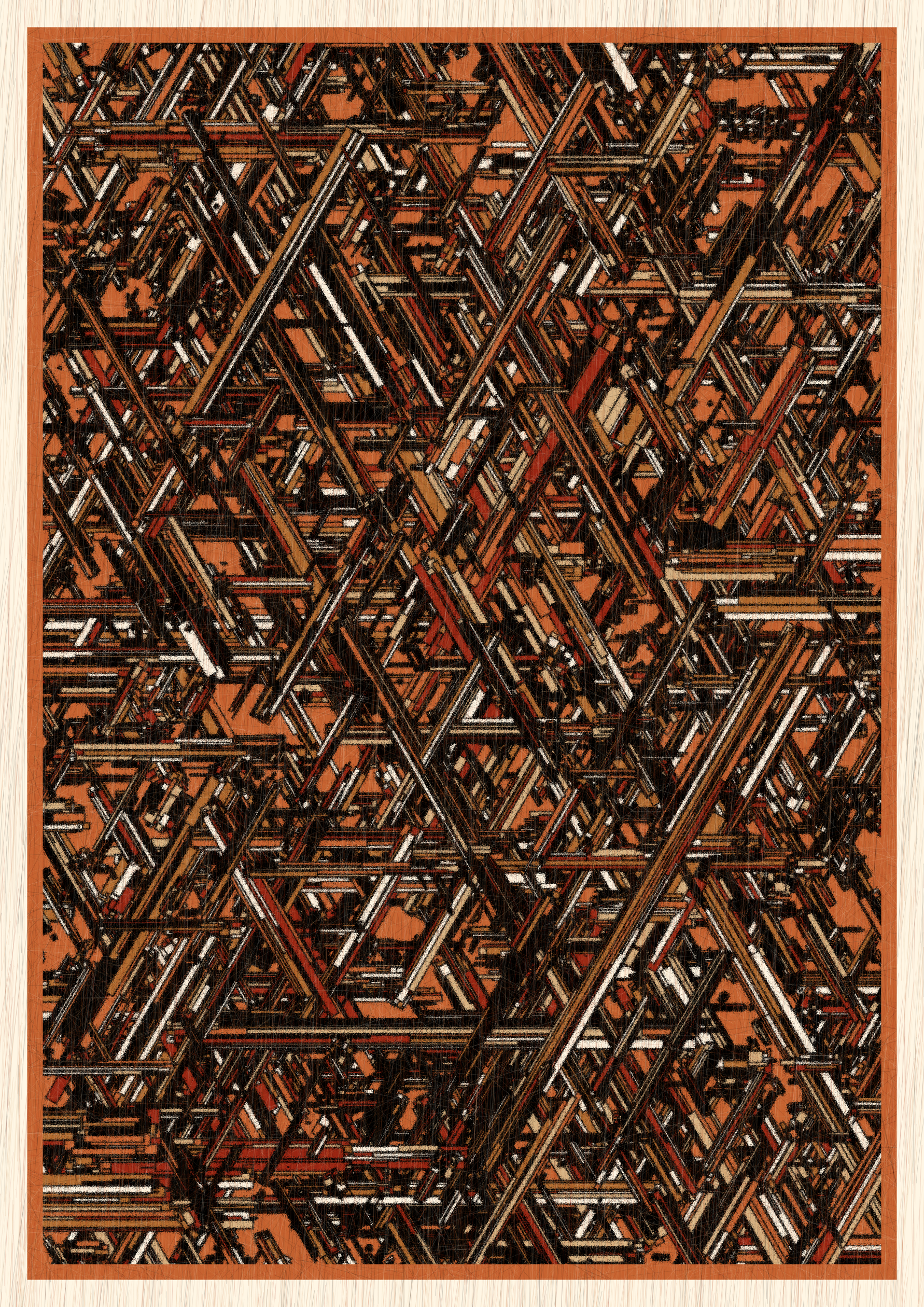 Rutilated #58 static NFT preview