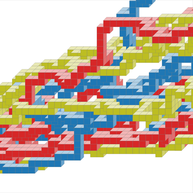 Cube City #73 static NFT preview