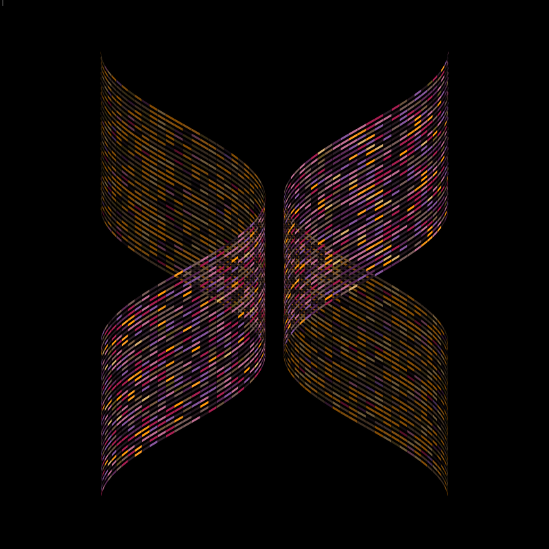 Kinetic Butterfly regen #251 static NFT preview