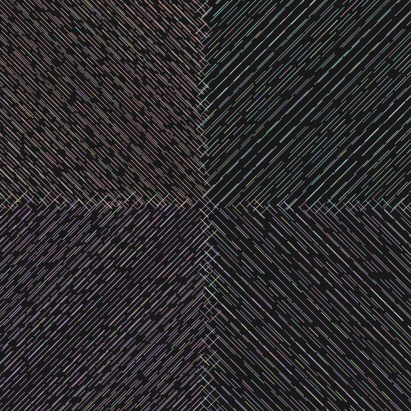 Lines Never Meet #15 static NFT preview