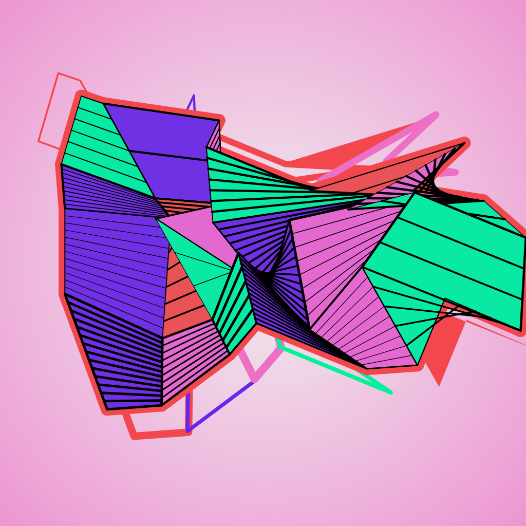 Machine 11: brutalist distortions #20 static token preview