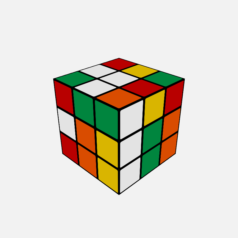 Rubik's Cube #98 static token preview