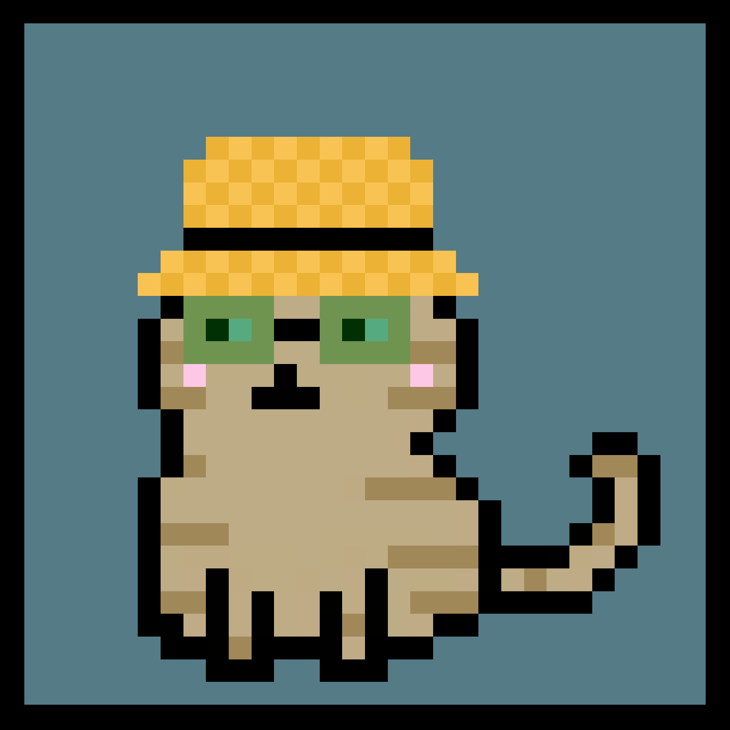 Lazy Kitties #516 static token preview