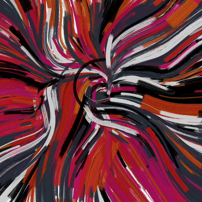 Abstract Attractorism #122 static NFT preview