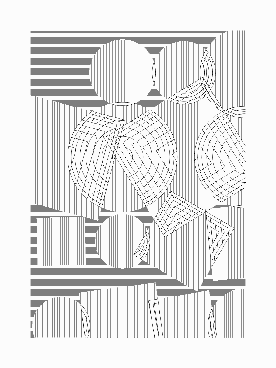 Entangled shapes #5 static token preview