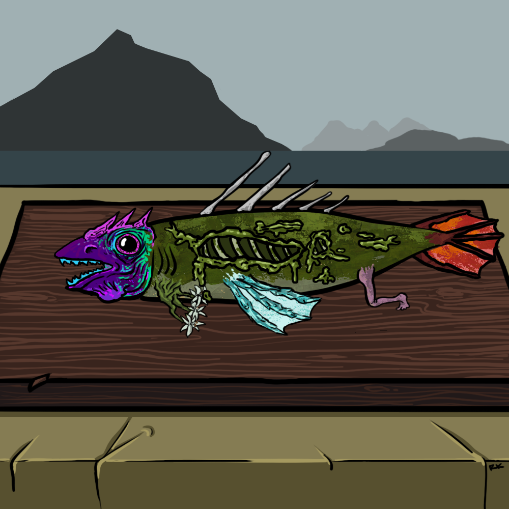 Monstrous Catch #49 static NFT preview