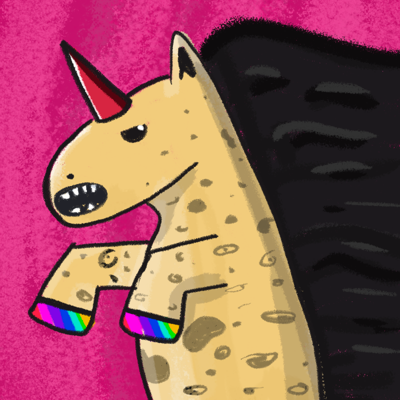 Peculiar unicornos #382 static token preview