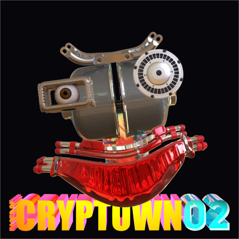 FacesOfCryptown vol.02 #47 static token preview