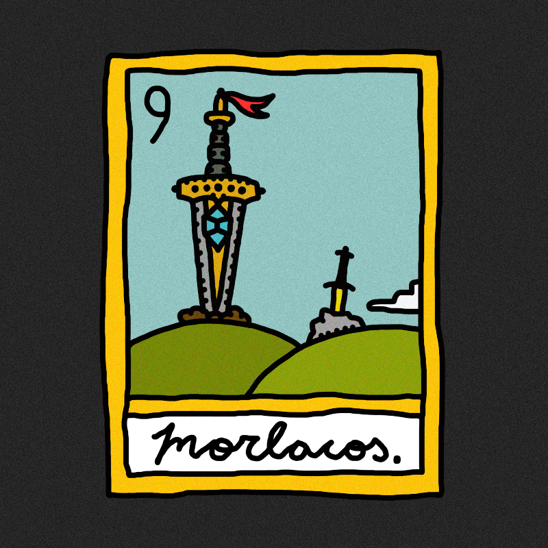 morlacos: "THE HILLS" #90 static token preview