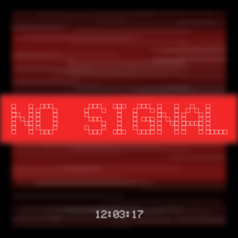 No Signal #52 static token preview
