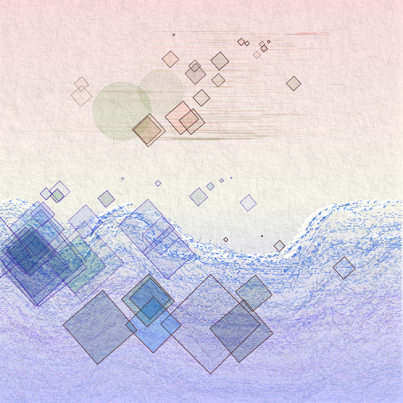 Icebergs #35 static NFT preview