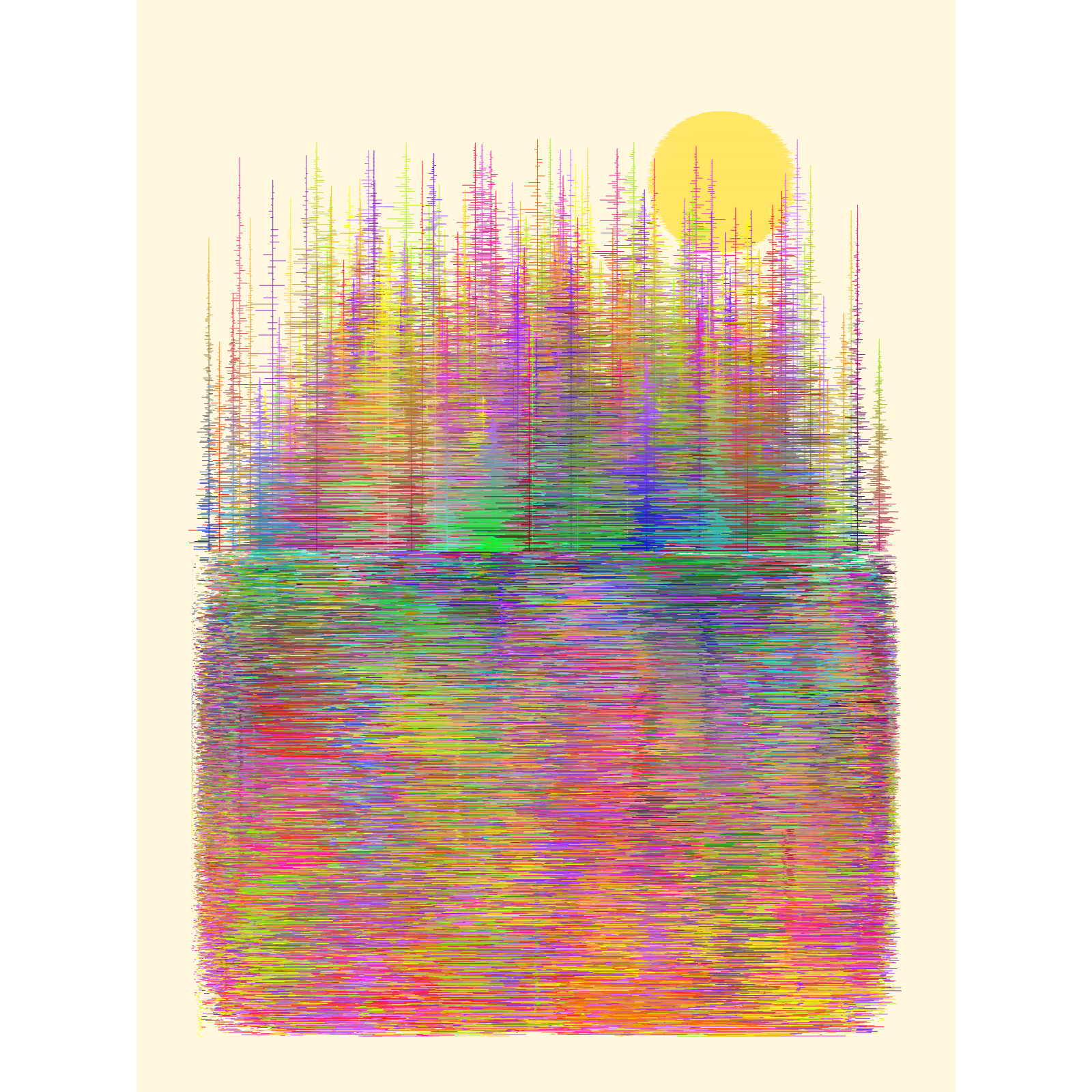 Gradient Lake #269 static NFT preview