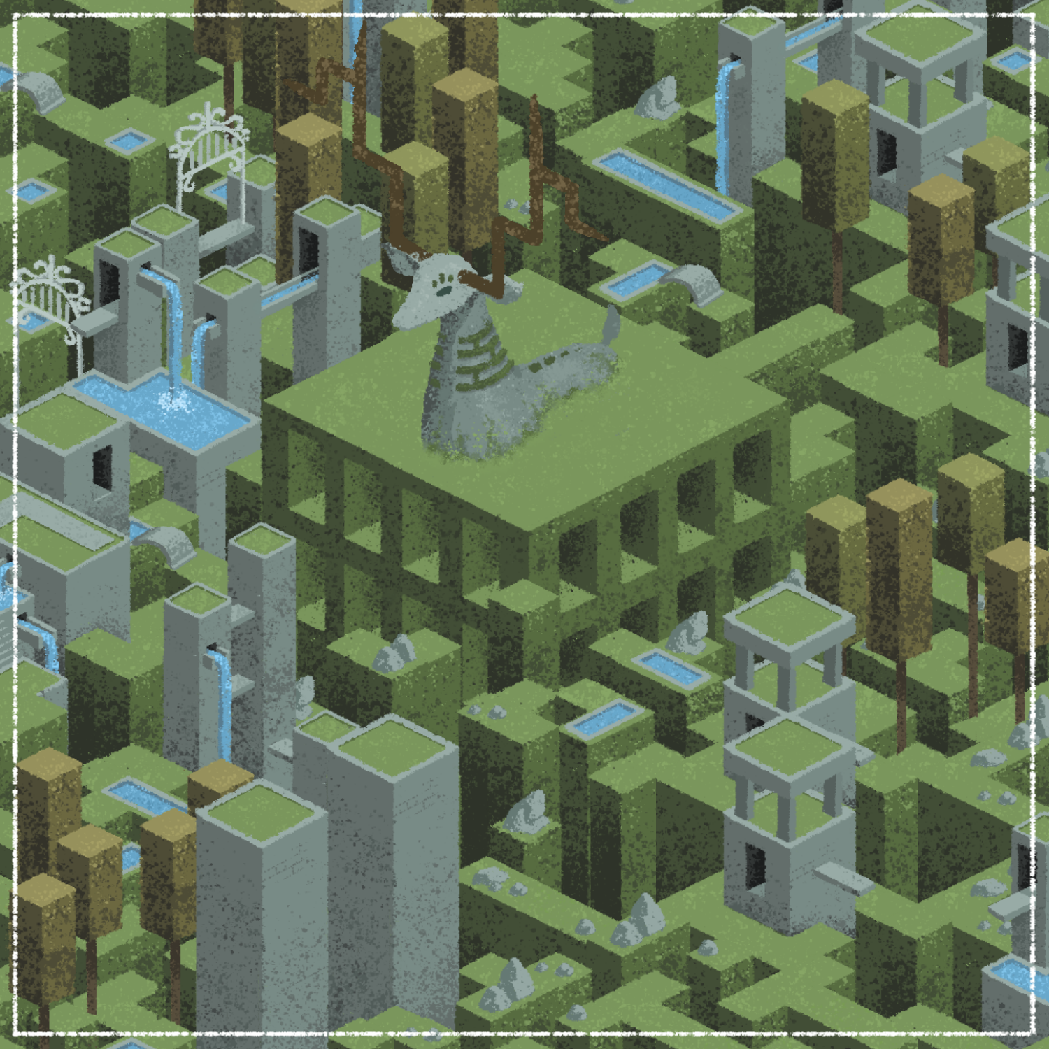 Perpetual Maze #62 static NFT preview
