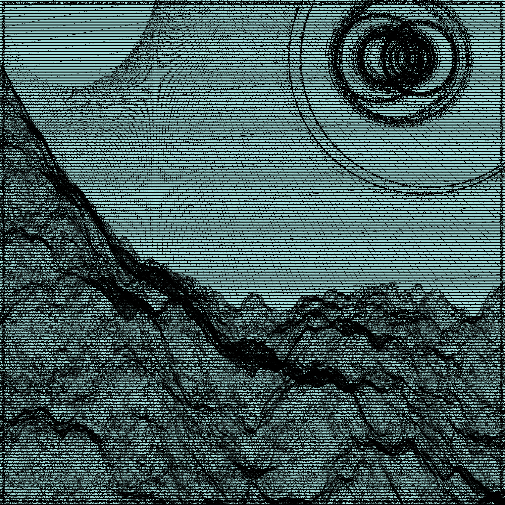 Surreal classic generative landscape #114 static token preview