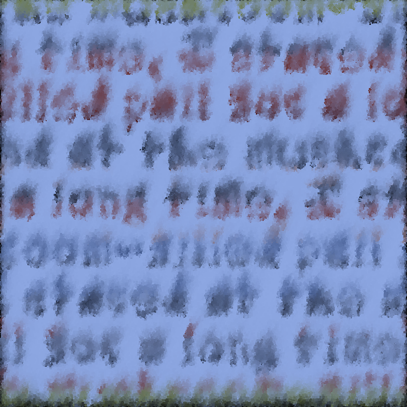 THE WORD AFTER US: An AI poetry unreading #357 static token preview