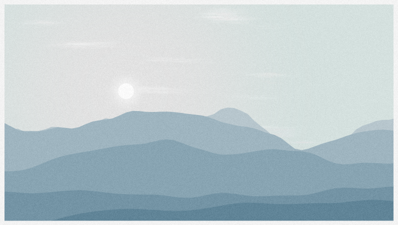 The Valley • Landscape study #40 static NFT preview
