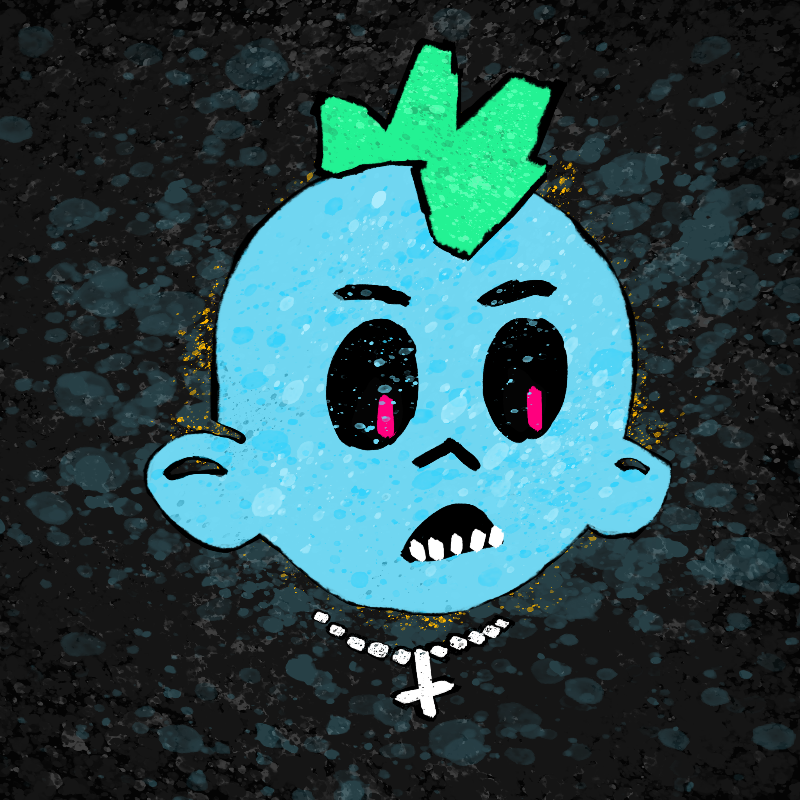 fxZombies #91 static NFT preview