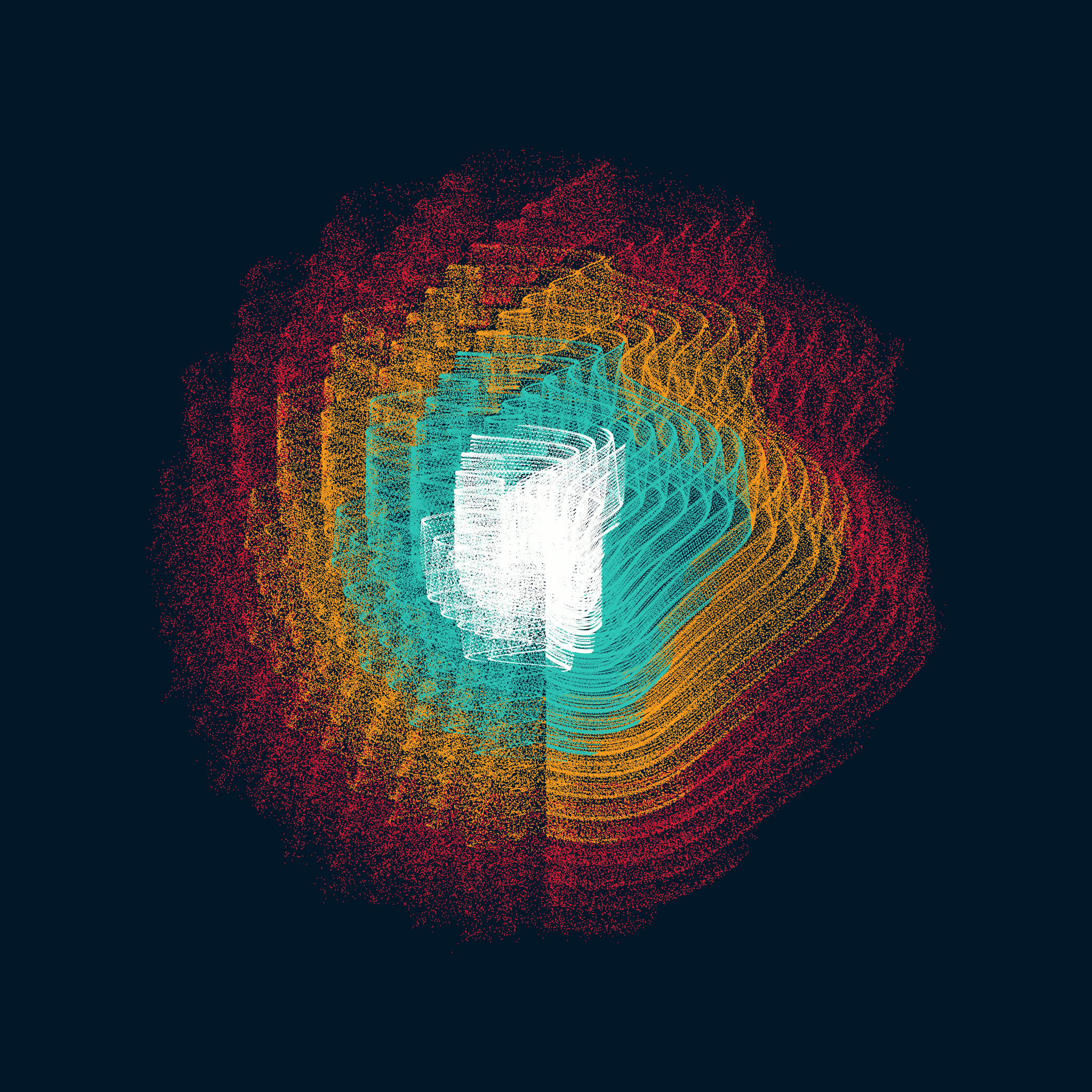 CIRCULAR MURMURATIONS #42 static NFT preview