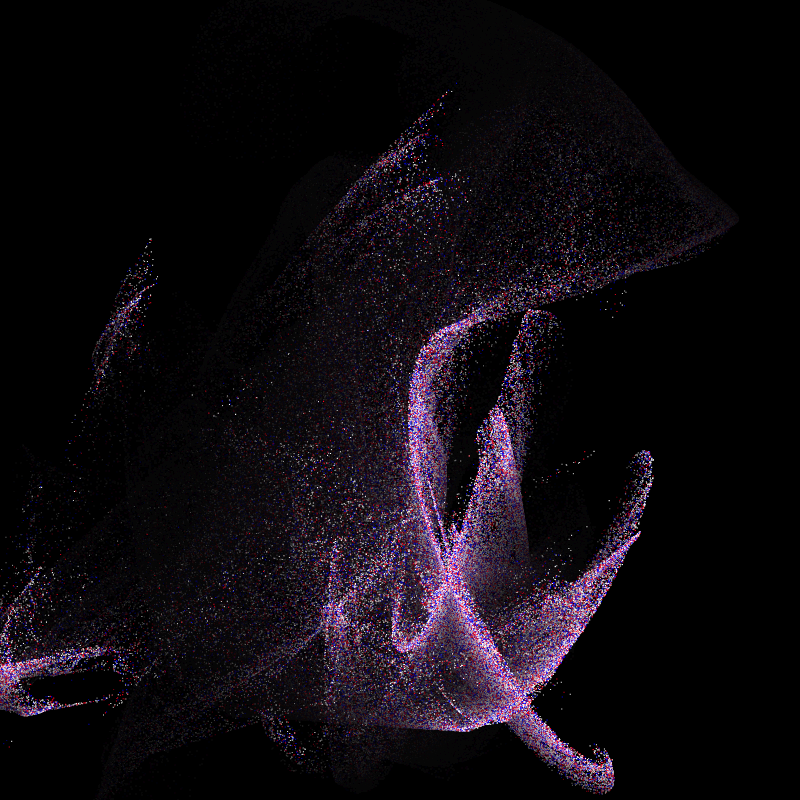 Fractal Amoeba #322 static token preview