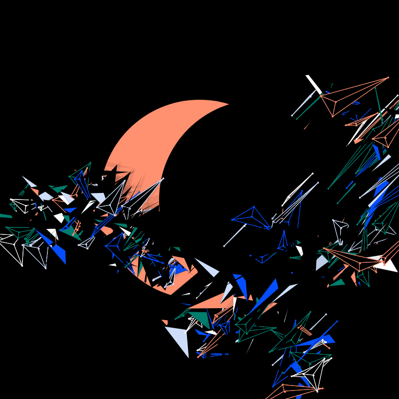 Machine 8: dark clouds #35 static NFT preview