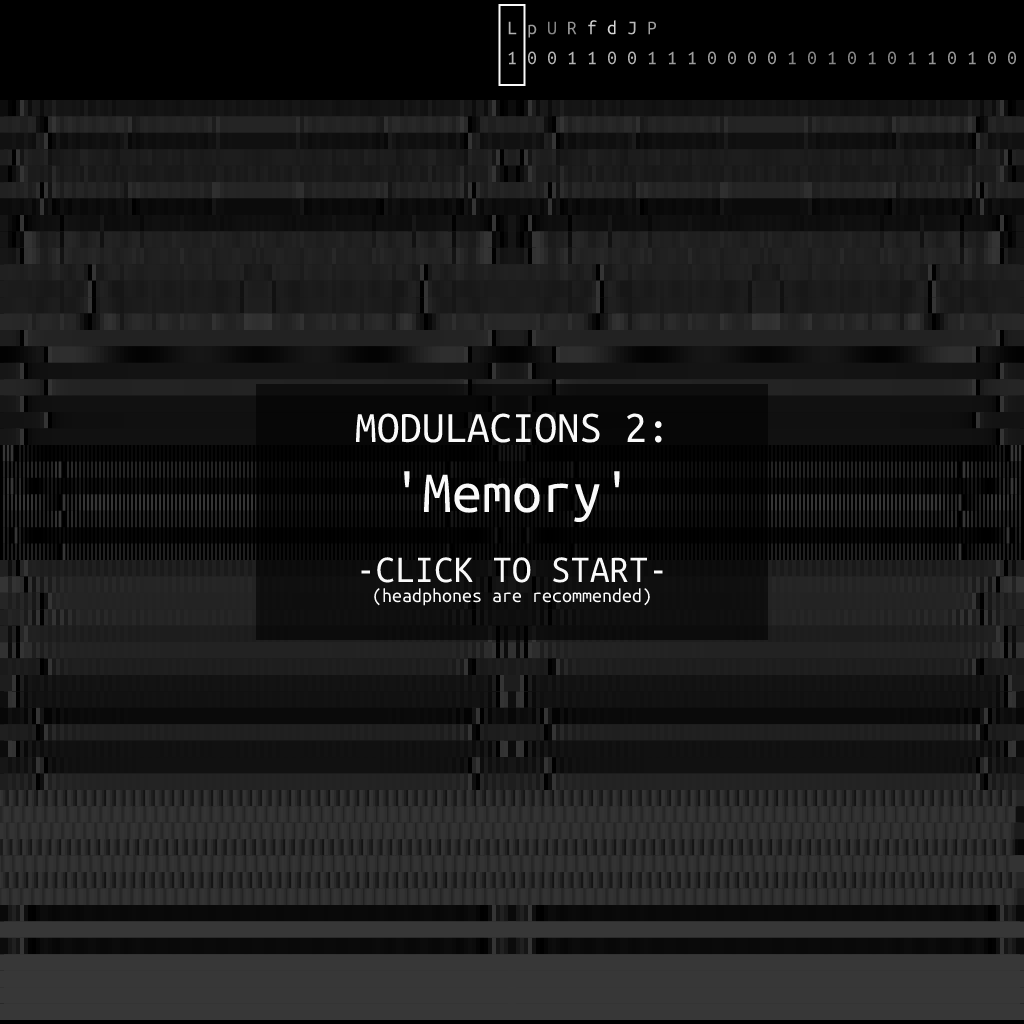 Modulacions 2: 'Memory' (audio) #40 static NFT preview