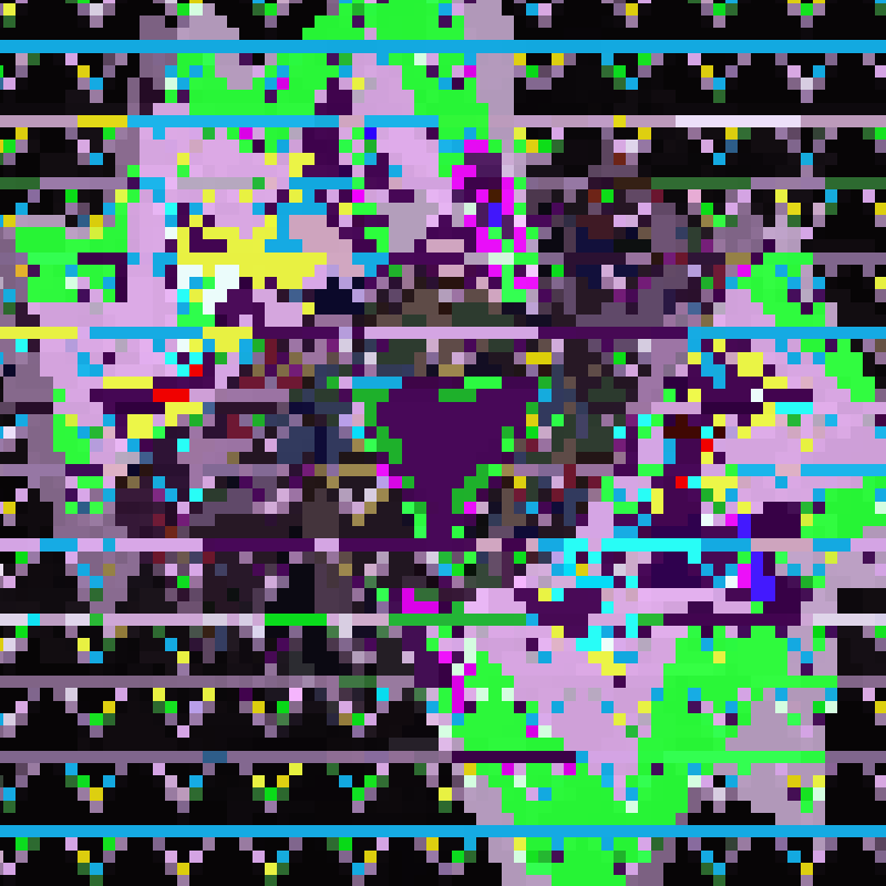 Psychedelic Pixels #26 static token preview